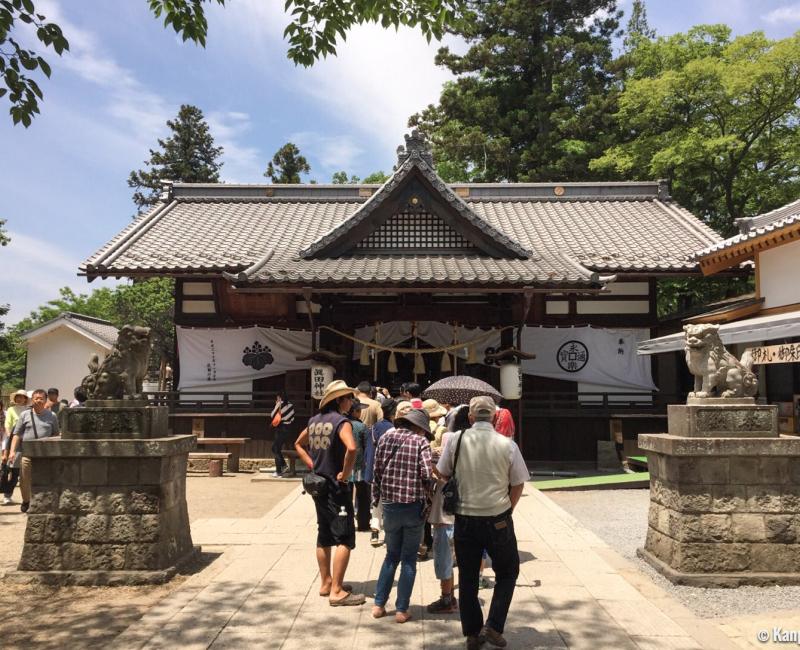Château de Ueda, visite du site féodal et sanctuaire shinto 3 Château de Ueda, visite du site féodal et sanctuaire shinto 3