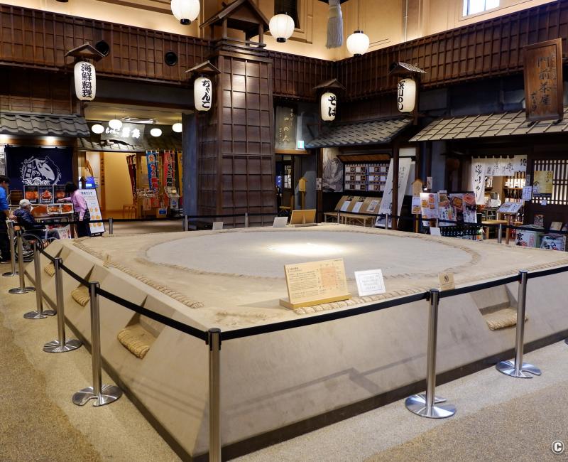 Ryogoku, arène de Sumo du complexe Edo NOREN Ryogoku, arène de Sumo du complexe Edo NOREN