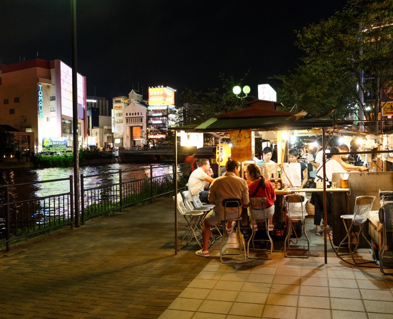 Stand de nourriture yatai à Nakasu (Fukuoka) 6 Stand de nourriture yatai à Nakasu (Fukuoka) 6