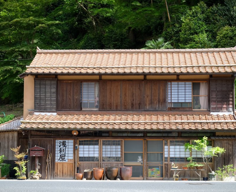 Iwami Ginzan (Shimane), maison traditionnelle du village minier