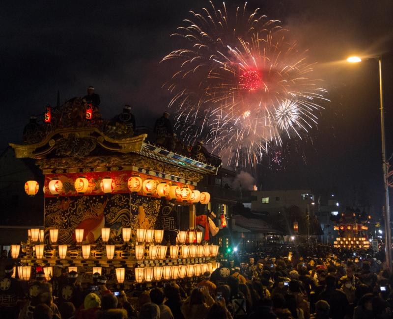 Chichibu Yomatsuri, festival nocturne 
