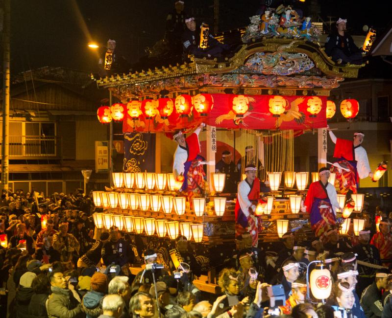 Chichibu Yomatsuri, Char traditionnel 3