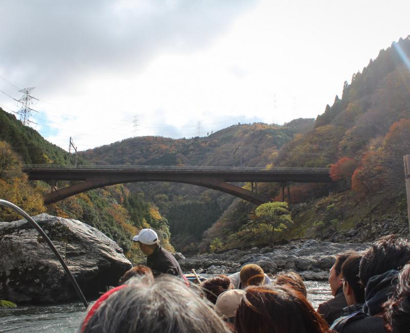 Hozugawa kudari (Kameoka), croisière en bateau avec un guide japonais 2 Hozugawa kudari (Kameoka), croisière en bateau avec un guide japonais 2
