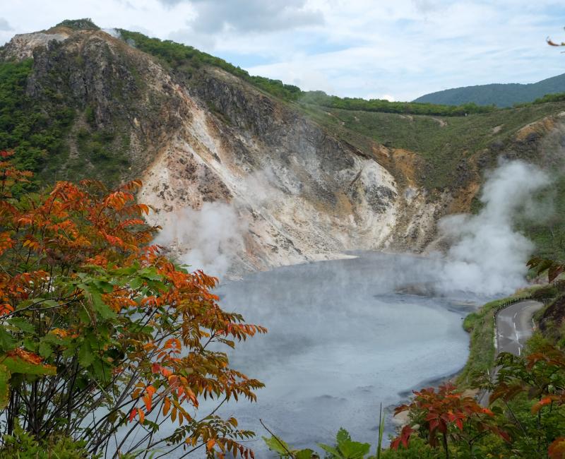 Lac Oku no yu  à Noboribetsu 2