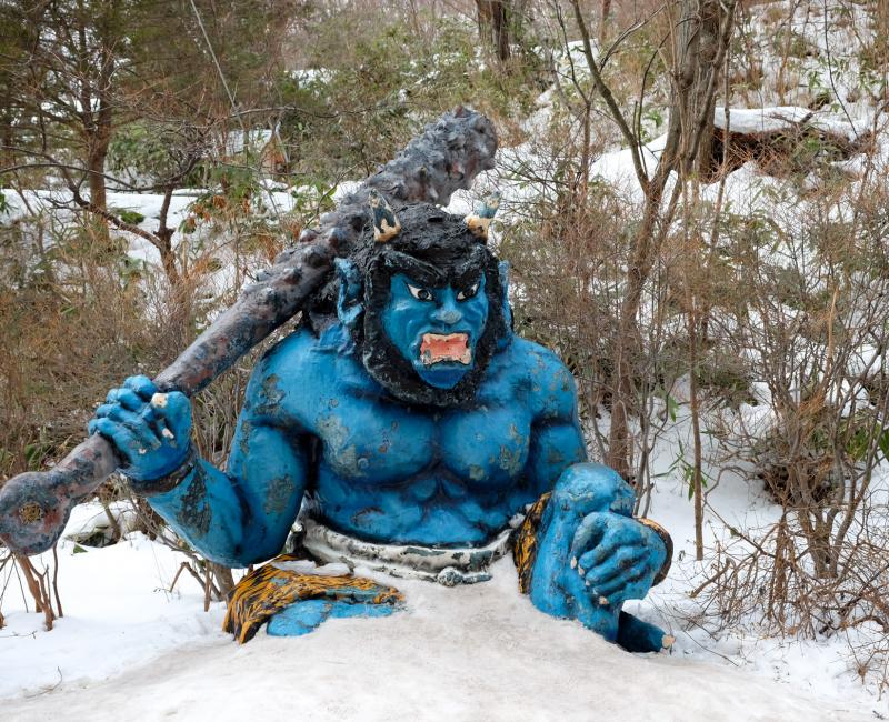 Oni à Noboribetsu Onsen 2