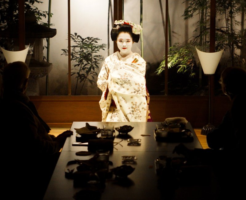 Maiko en cérémonie privée à Kyoto 5
