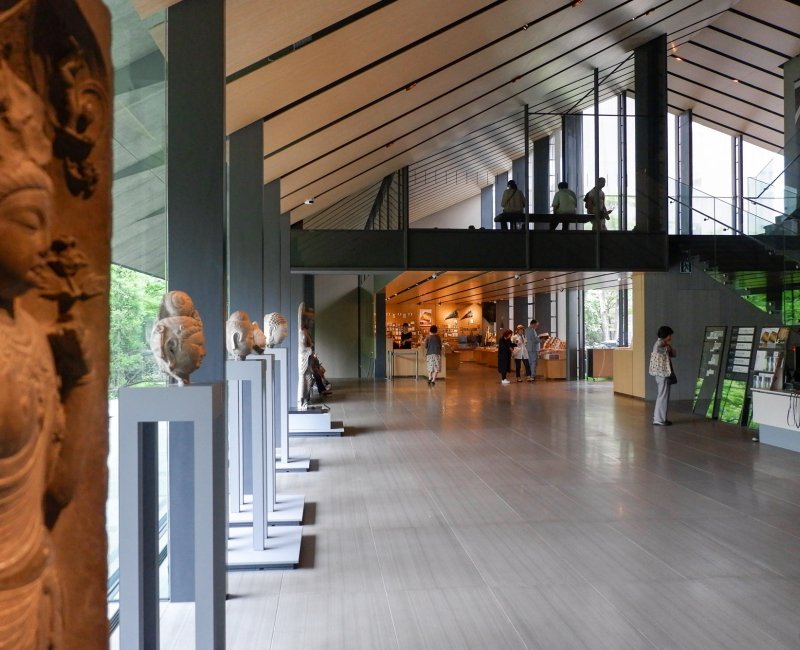 Musée Nezu (Tokyo), à l'intérieur de l'établissement