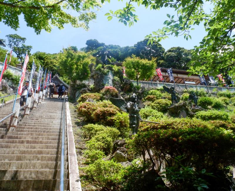 Début du chemin Tenen après le Kencho-ji à Kamakura