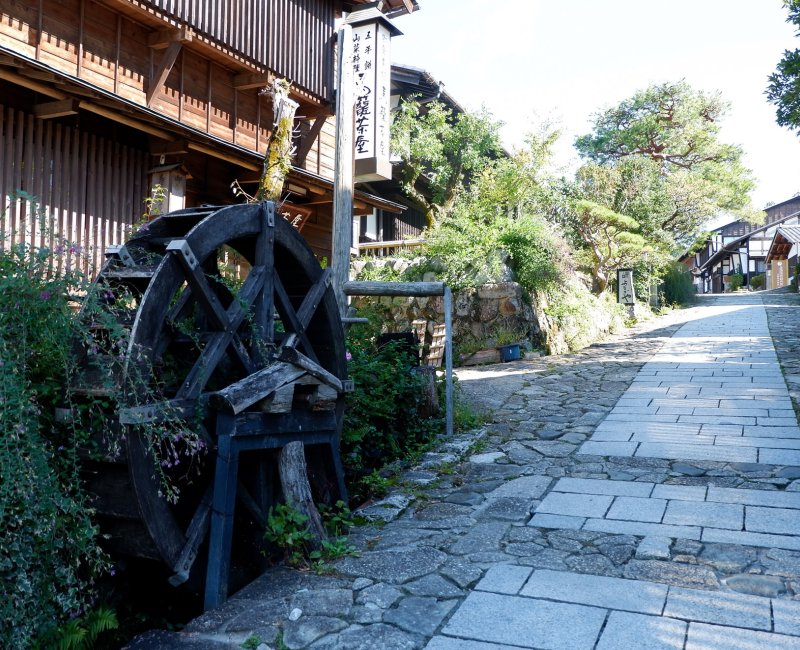 Magome sur la route de Nakasendo (vallée de Kiso)