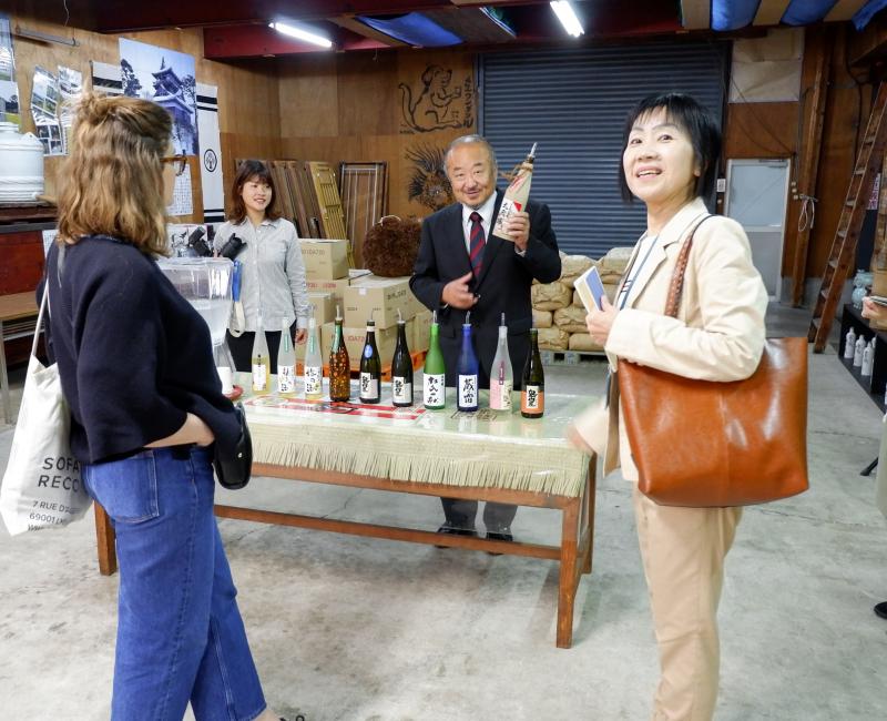 Sakai à Fukui, visite guidée de la brasserie de saké Kubota