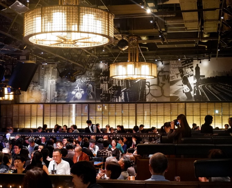 Bar et restaurant au Blue Note Tokyo
