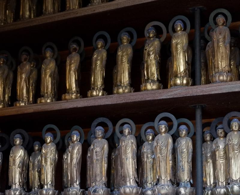 Intérieur du pavillon Ukimido du Mangetsu-ji à Otsu 2 Intérieur du pavillon Ukimido du Mangetsu-ji à Otsu 2