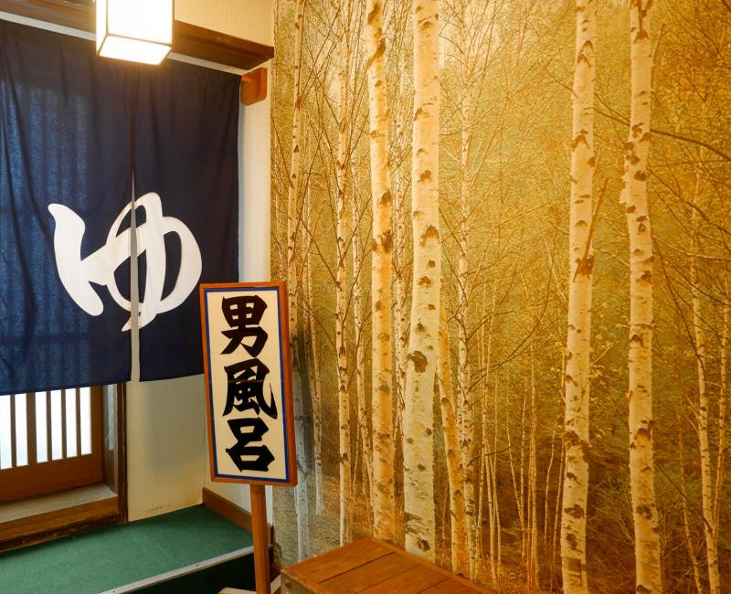 Bains onsen communs au Eidaya de Kusatsu Bains onsen communs au Eidaya de Kusatsu