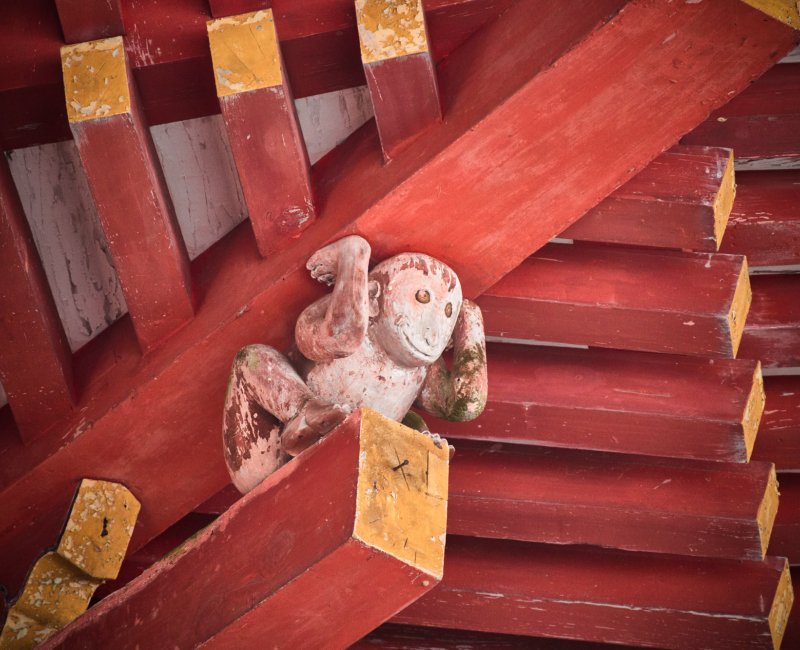 Hiyoshi Taisha (Otsu, Shiga), Singe Munamochi-saru