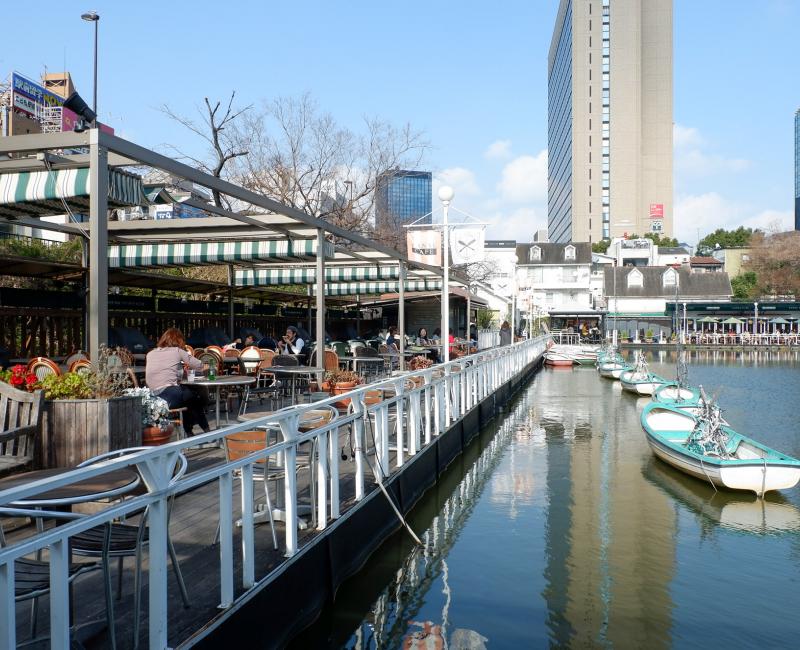 Canal Café à l'entrée sud-est de Kagurazaka (Tokyo) 3