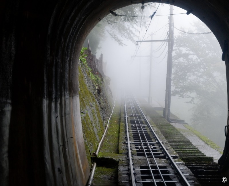 Funiculaire entre Tateyama et Bijodaira sur la Route Alpine 2 Funiculaire entre Tateyama et Bijodaira sur la Route Alpine 2