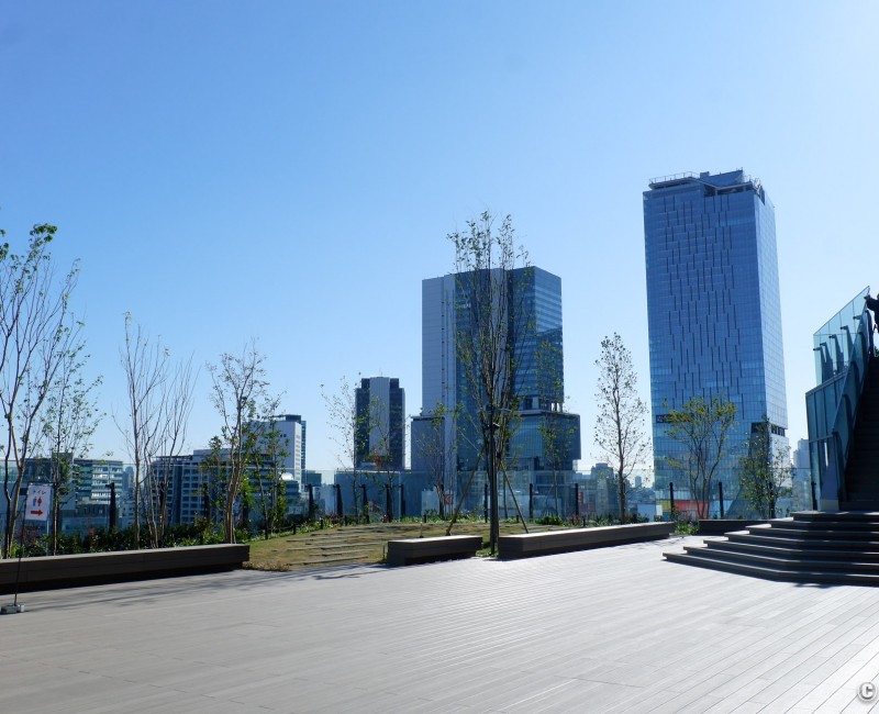 Terrasse en plein air du Shibuya PARCO (Tokyo)
