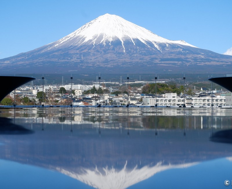 Vue sur le Mont Fuji depuis Mt. Fuji World Heritage Centre (Shizuoka) 2