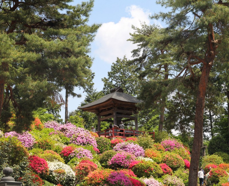 La cloche Shofuku no Kane au temple Shiofune Kannon-ji à Ome La cloche Shofuku no Kane au temple Shiofune Kannon-ji à Ome
