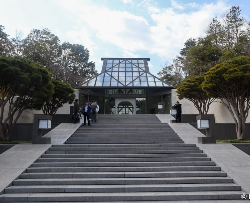 Musée Miho, entrée du bâtiment principal