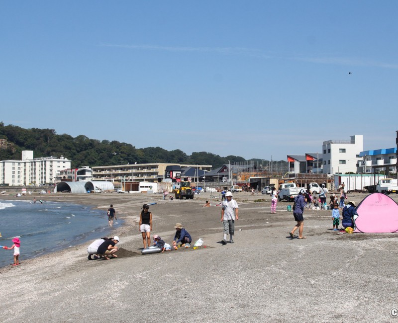 Zushi, plage principale 3 Zushi, plage principale 3