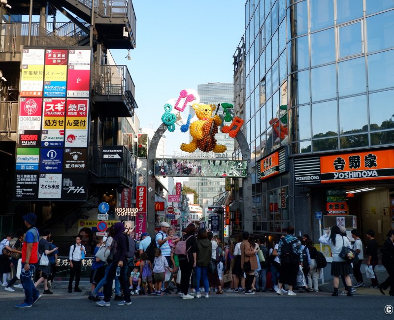 Quartier Harajuku (Tokyo), Takeshita Dori en 2019 Quartier Harajuku (Tokyo), Takeshita Dori en 2019