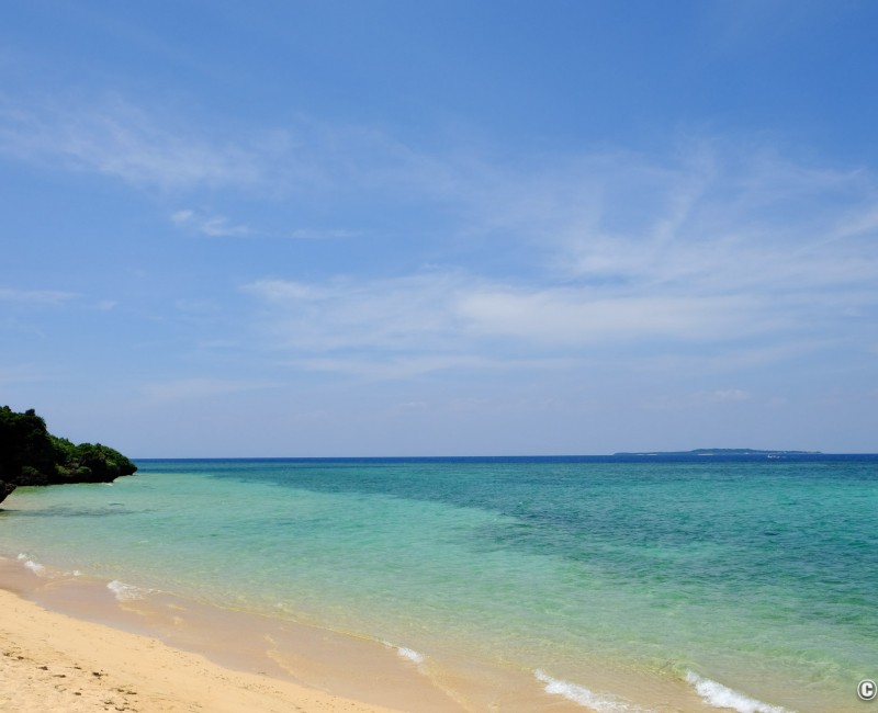 Iriomote (Okinawa), plage près du port Uehara