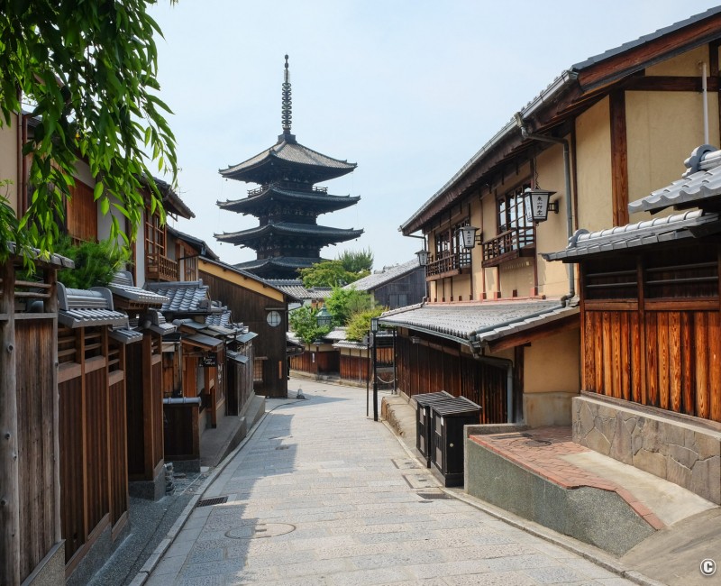 Allées Ninenzaka et Sannenzaka, Kyoto pendant le Coronavirus en juin 2020 Allées Ninenzaka et Sannenzaka, Kyoto pendant le Coronavirus en juin 2020