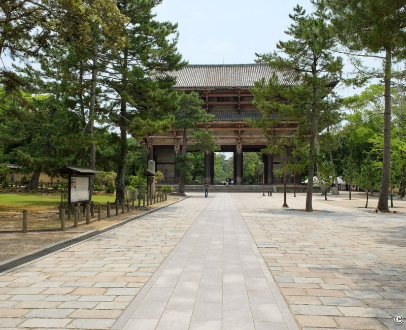 Todai-ji (Nara), porte Nandai-mon Todai-ji (Nara), porte Nandai-mon