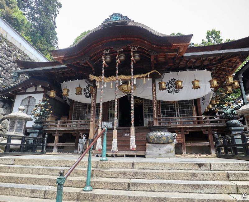 Hozan-ji (Nara), bâtiment de culte Haiden Hozan-ji (Nara), bâtiment de culte Haiden