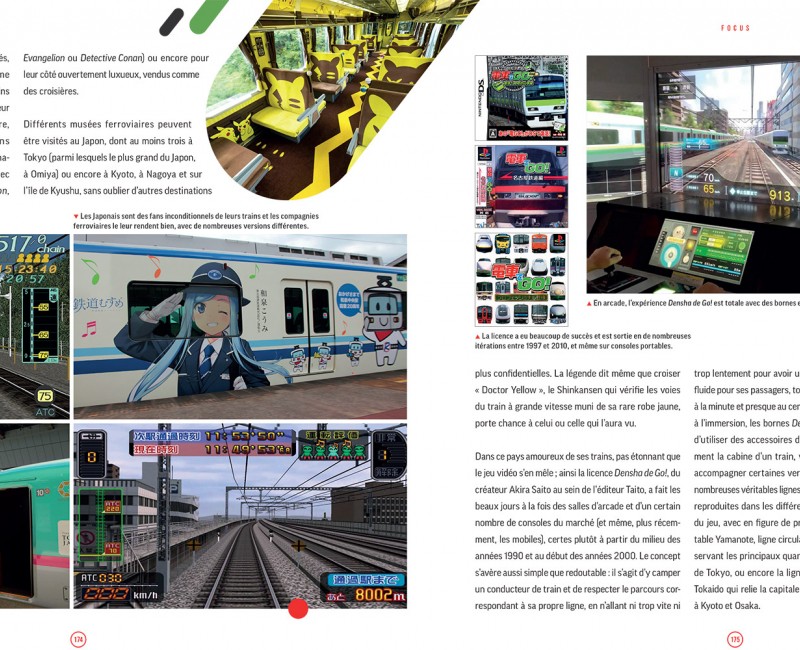 Double-page sur le système ferroviaire japonais Double-page sur le système ferroviaire japonais