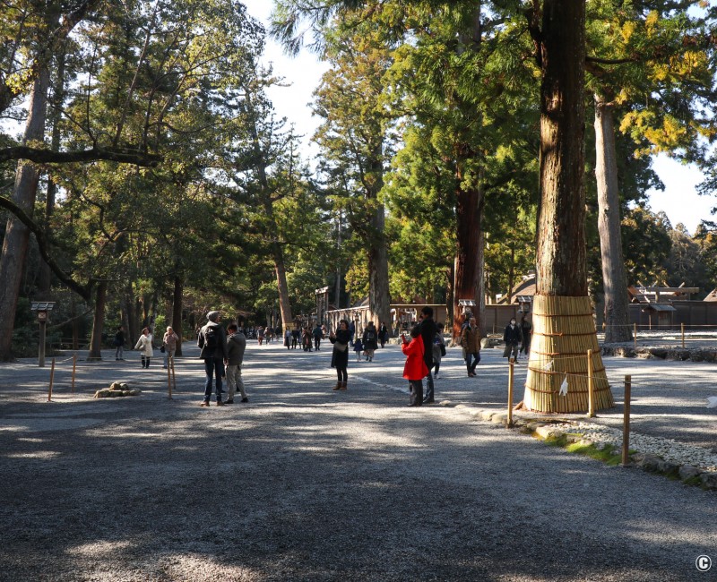Ise Jingu, enceinte du sanctuaire extérieur Geku (Toyo'uke-daijingu)