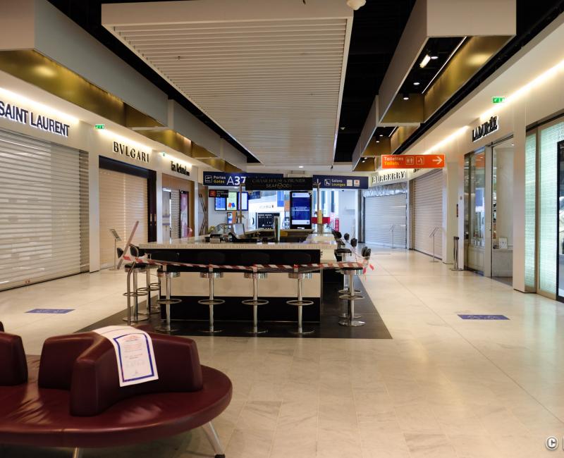 Voyage en période de Covid, aéroport CDG