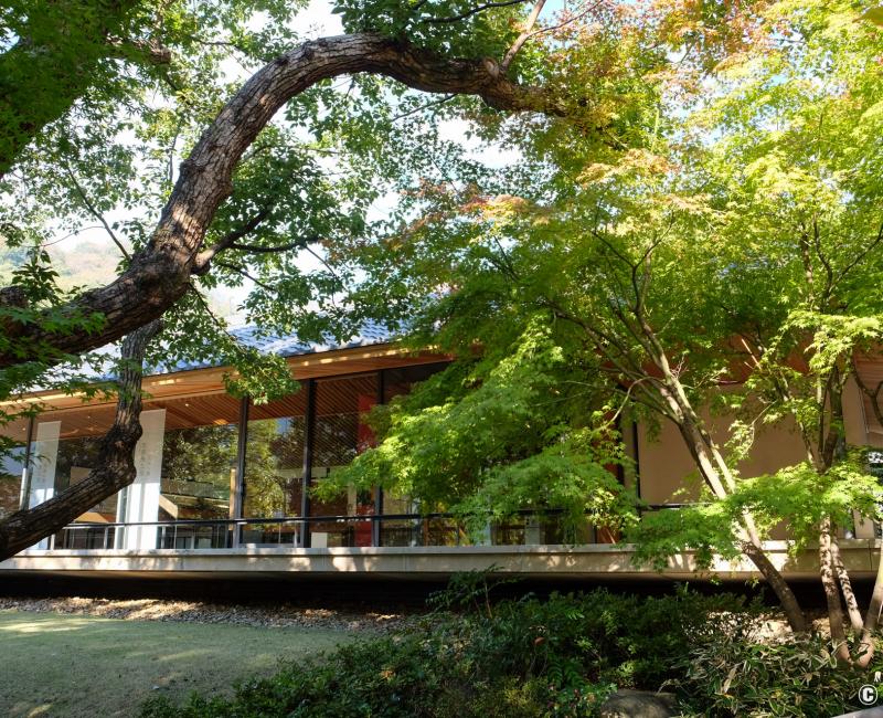 Musée des outils de charpentier de Takenaka, vue extérieure du bâtiment Musée des outils de charpentier de Takenaka, vue extérieure du bâtiment