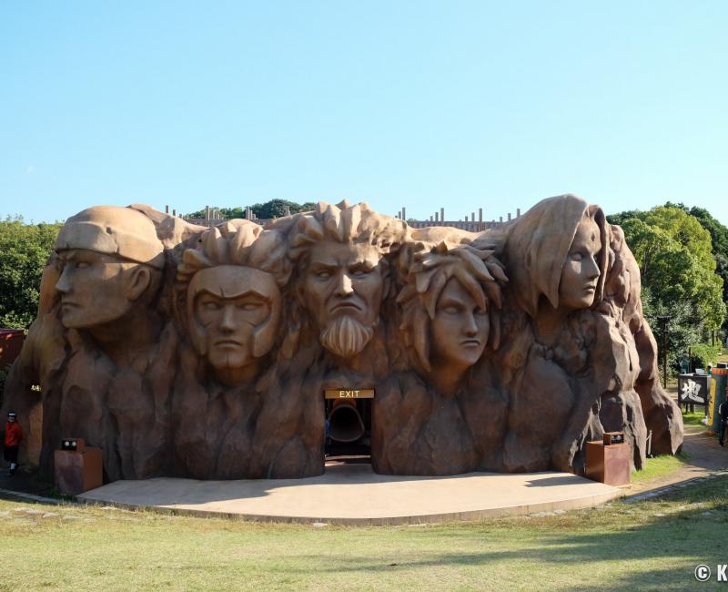 Nijigen no Mori, Naruto & Boruto Shinobi-Zato, monument des Hokage