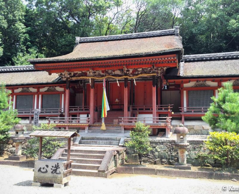 Yakushi-ji (Nara), sanctuaire Yasumigaoka Hachiman-gu Yakushi-ji (Nara), sanctuaire Yasumigaoka Hachiman-gu