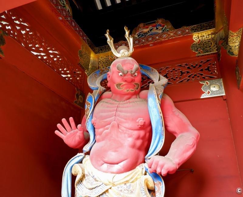 Taiyuin (Nikko), gardien Nio Naraen de la porte Niomon Taiyuin (Nikko), gardien Nio Naraen de la porte Niomon