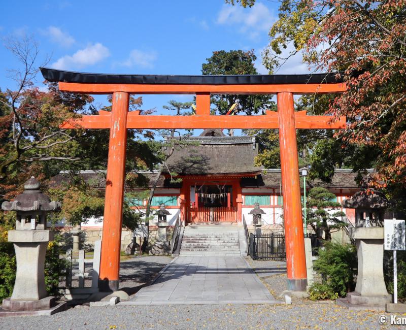 Yoshida-jinja (Kyoto), accès au pavillon Daigengu Yoshida-jinja (Kyoto), accès au pavillon Daigengu
