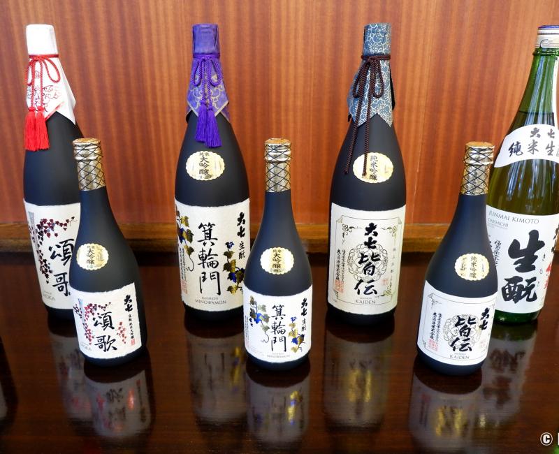 Daishichi (Fukushima), séance de dégustation de saké haut de gamme 2