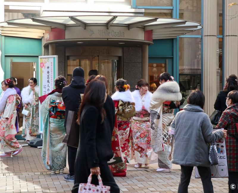 vSeijin no hi, jeunes japonaises en kimono pour la fête de la majorité 2
