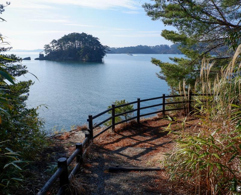 Matsushima, balade sur l'île Fukuurajima et point de vue sur la baie Matsushima, balade sur l'île Fukuurajima et point de vue sur la baie