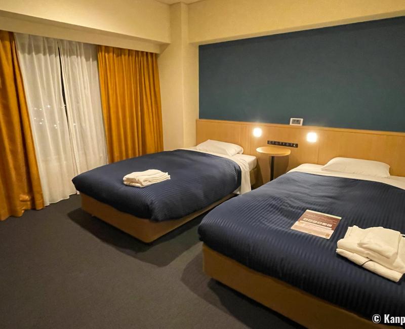 Quarantaine au Japon en période de Coronavirus, chambre double de l'hôtel Kansai Airport Washington 2 Quarantaine au Japon en période de Coronavirus, chambre double de l'hôtel Kansai Airport Washington 2