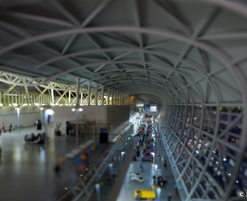 Small Worlds Tokyo (Odaiba), aéroport KIX en miniature 2 Small Worlds Tokyo (Odaiba), aéroport KIX en miniature 2