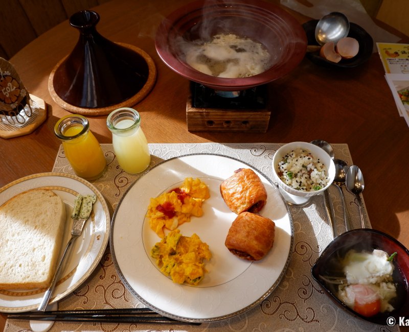 Hôtel Provence (Shima, Ise), petit-déjeuner japonais et occidental