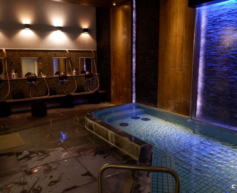 Hôtel Provence (Shima, Ise), bain commun Onsen