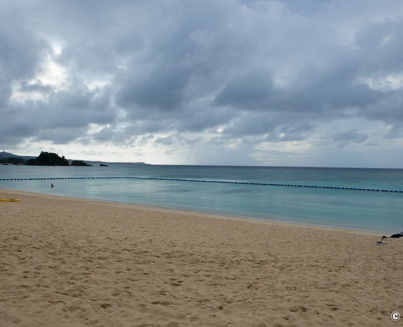 Cap Busena (Nago, Okinawa Honto), vue sur la plage