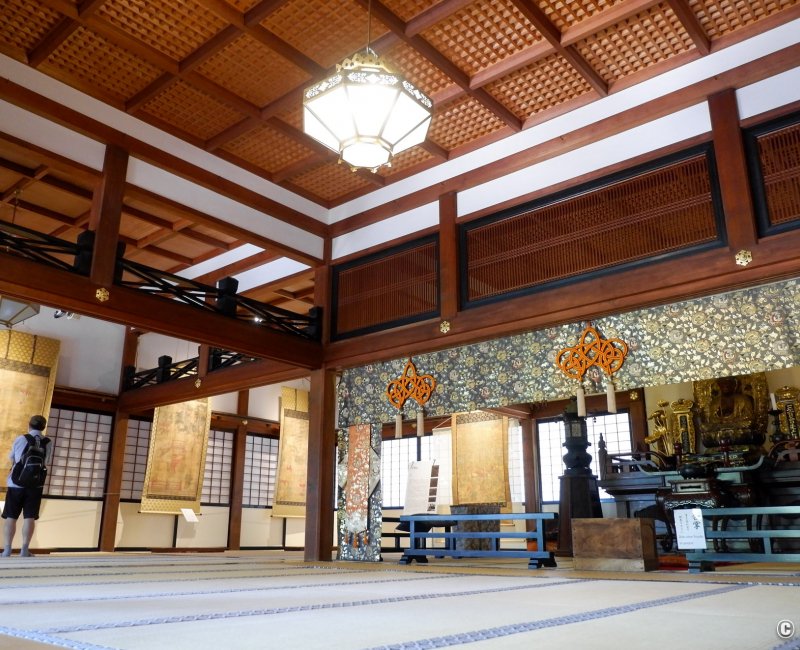 Engaku-ji (Kamakura), salle du pavillon Daihojo Engaku-ji (Kamakura), salle du pavillon Daihojo