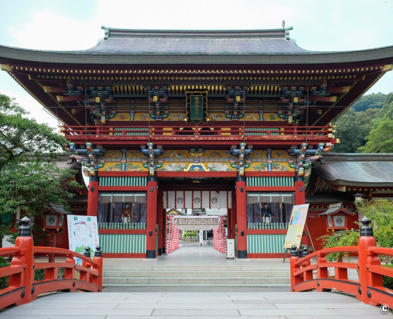 Yutoku Inari-jinja (Kashima, Saga), grande porte Romon du sanctuaire Yutoku Inari-jinja (Kashima, Saga), grande porte Romon du sanctuaire
