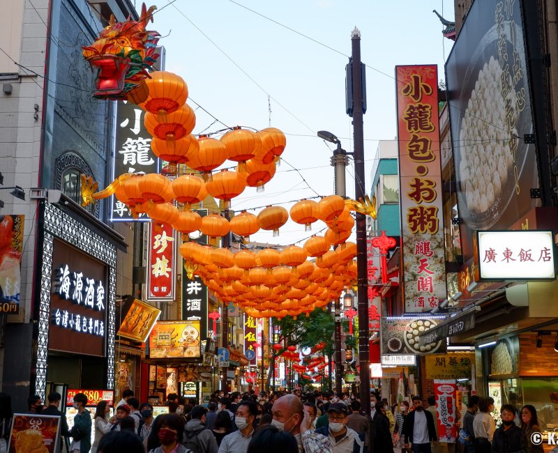 Chukagai (Chinatown de Yokohama), rue commerçante du quartier chinois 3