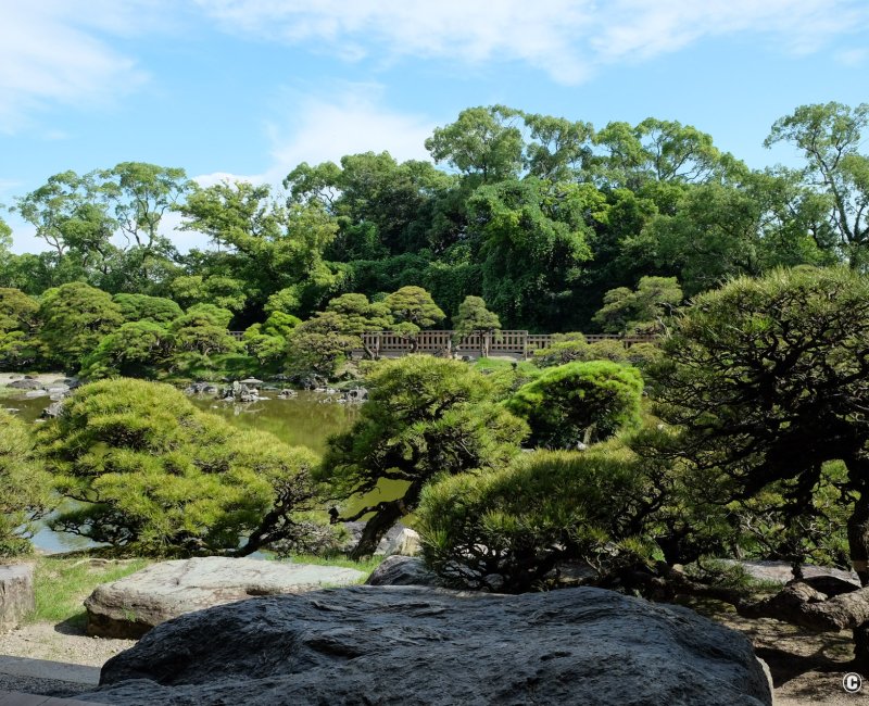 Yanagawa (Fukuoka), jardin Shoto-en de la résidence Ohana Tachibana Yanagawa (Fukuoka), jardin Shoto-en de la résidence Ohana Tachibana